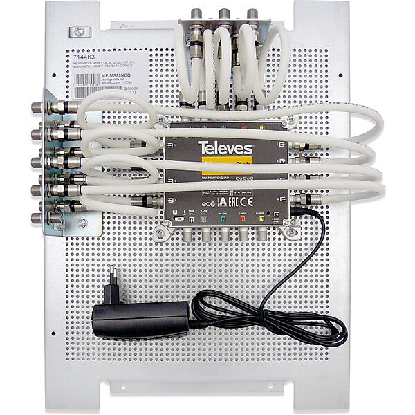 Televes Multischalter 5 in 8 Nevo m.Montageplatte MP-MS58NCQ